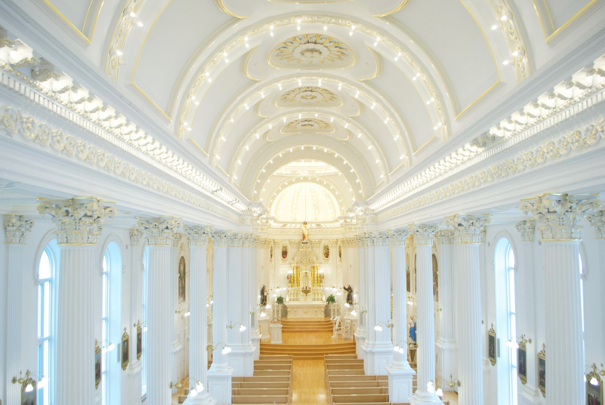 Intérieur Chapelle du Sacré-Cœur, Maison mère